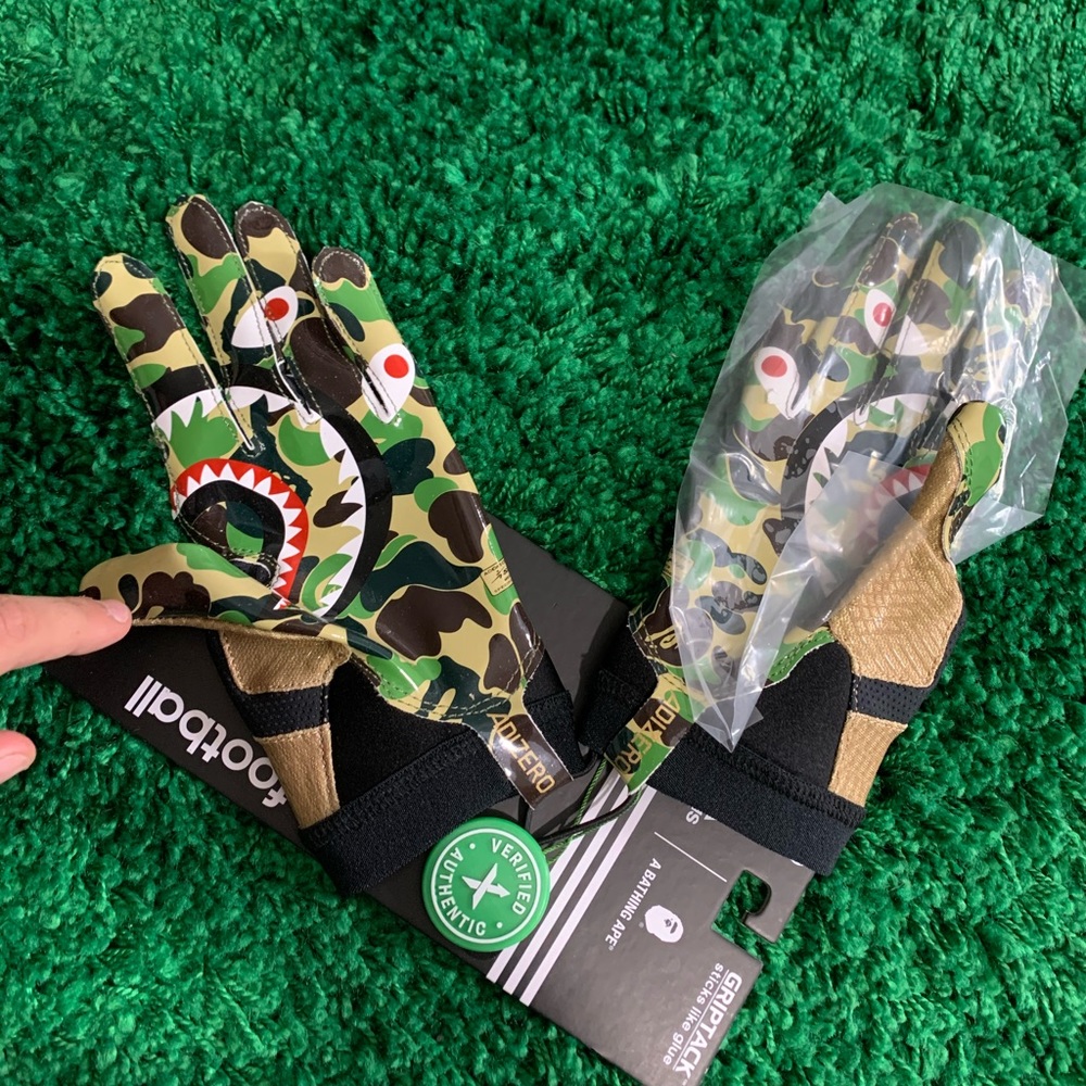 BAPE Adidas Football gloves